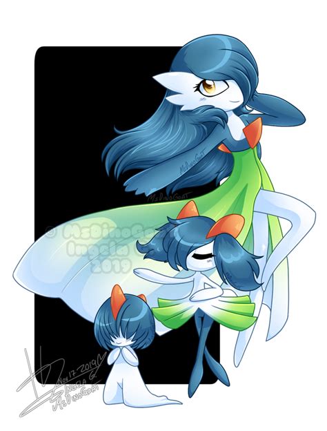 Gardevoir Growth by SakanaNoTenshi on DeviantArt.